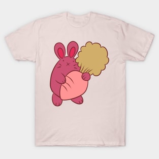 Chubby Bunny with Carrot T-Shirt